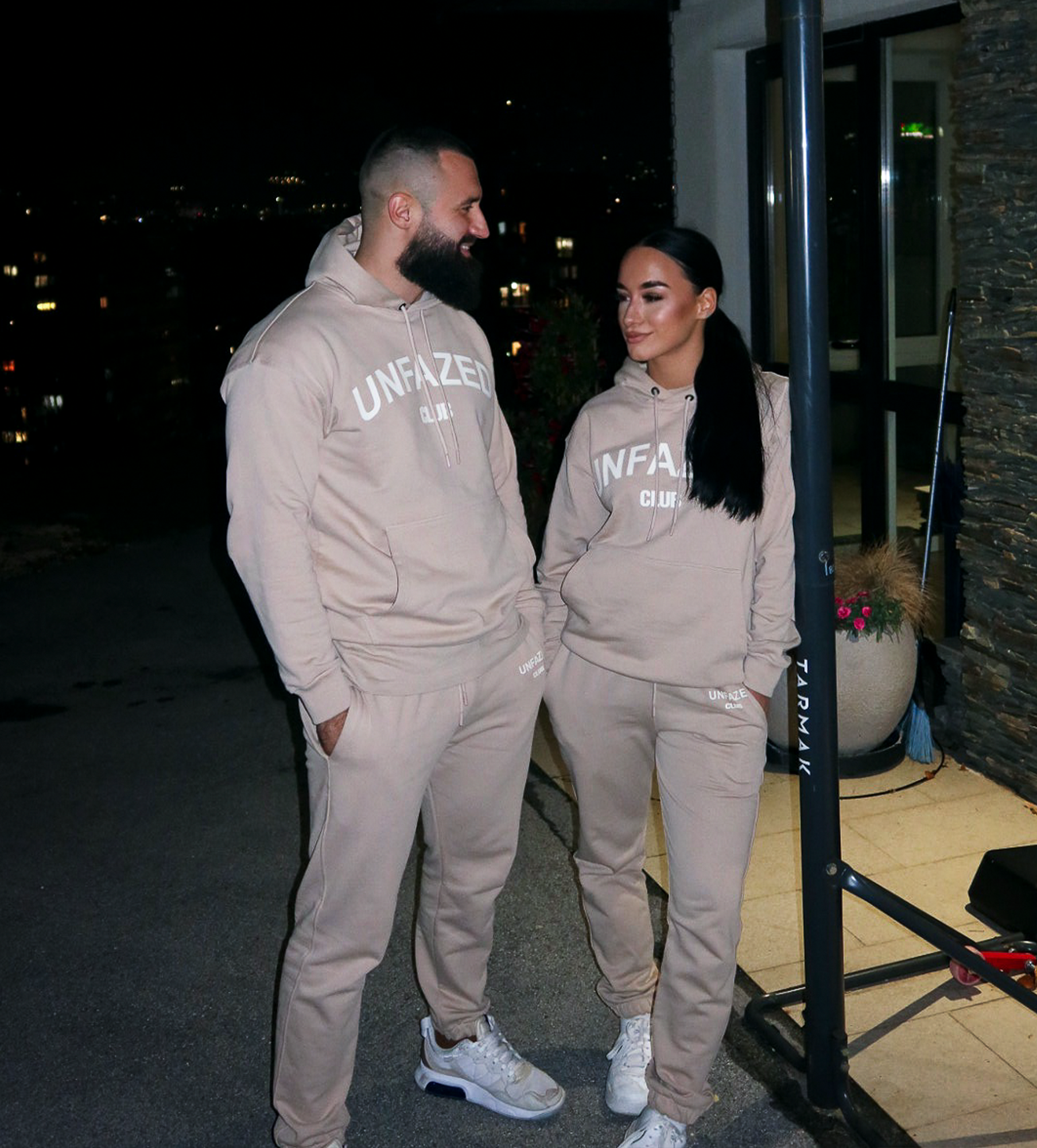 Beige Tracksuit