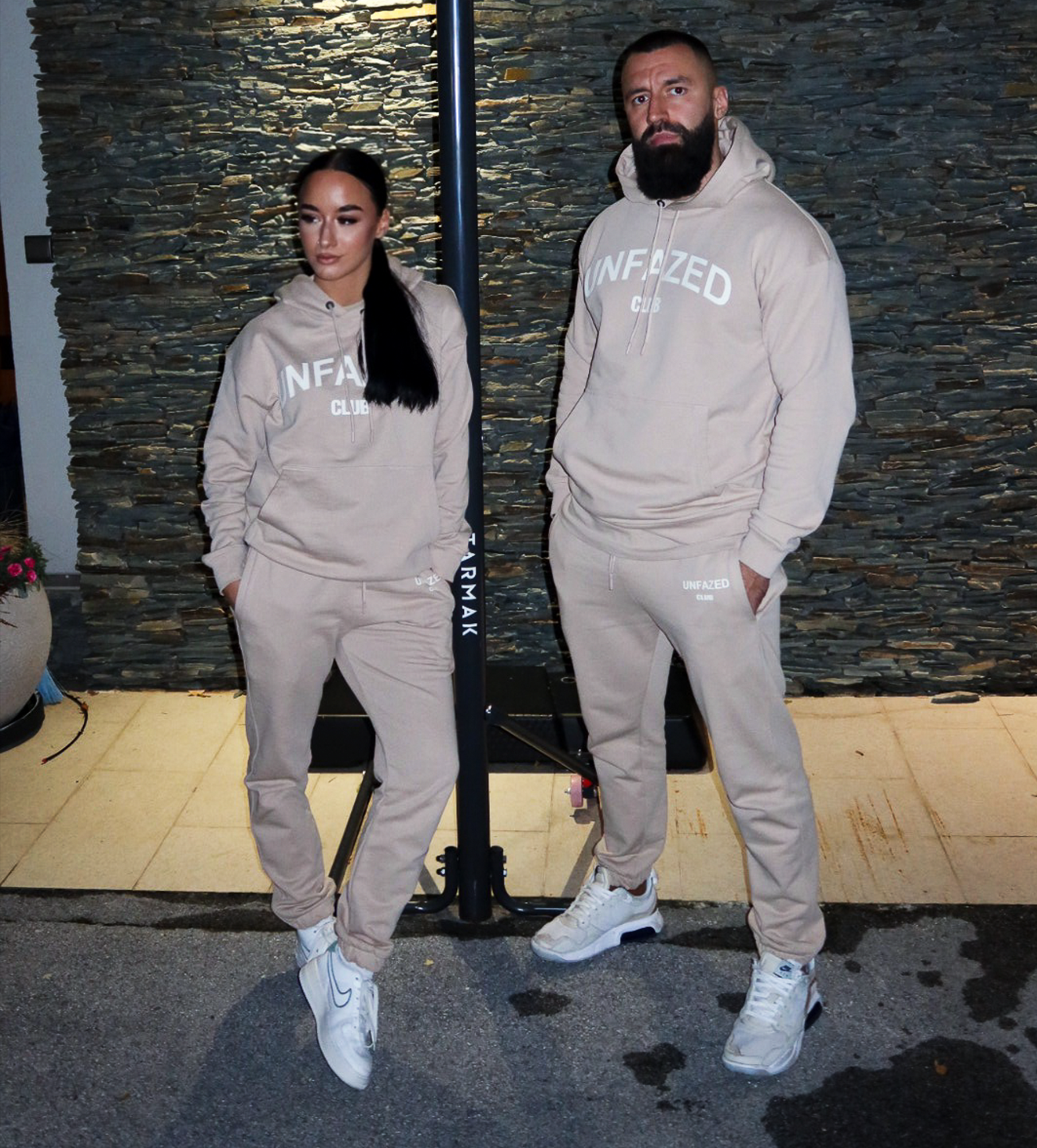 Beige Tracksuit