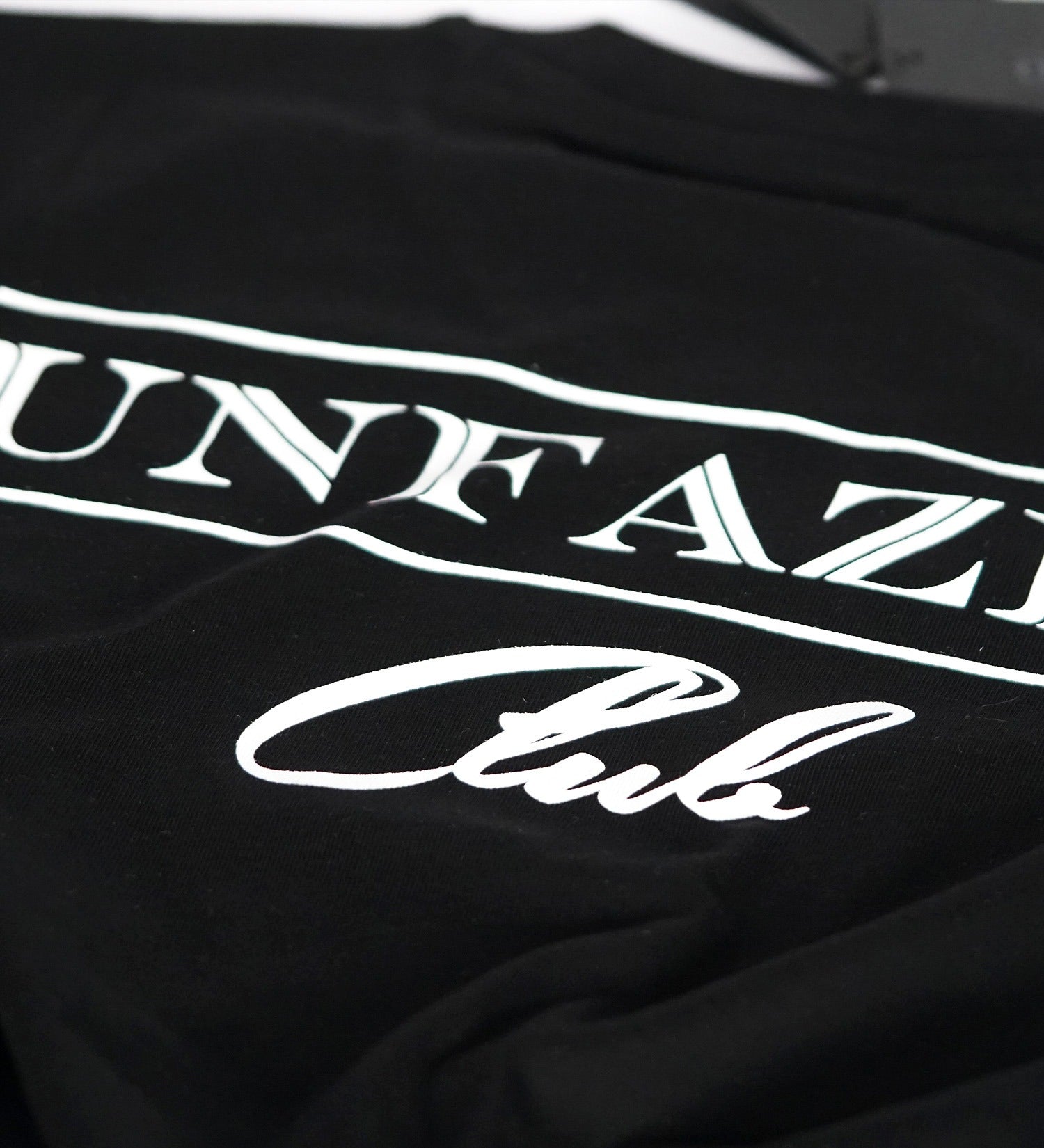 UNFAZED CLUB TEE – DROP 001 / Black