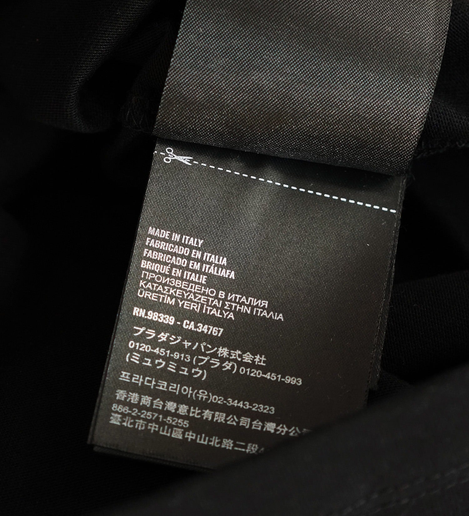 UNFAZED CLUB TEE – DROP 001 / Black