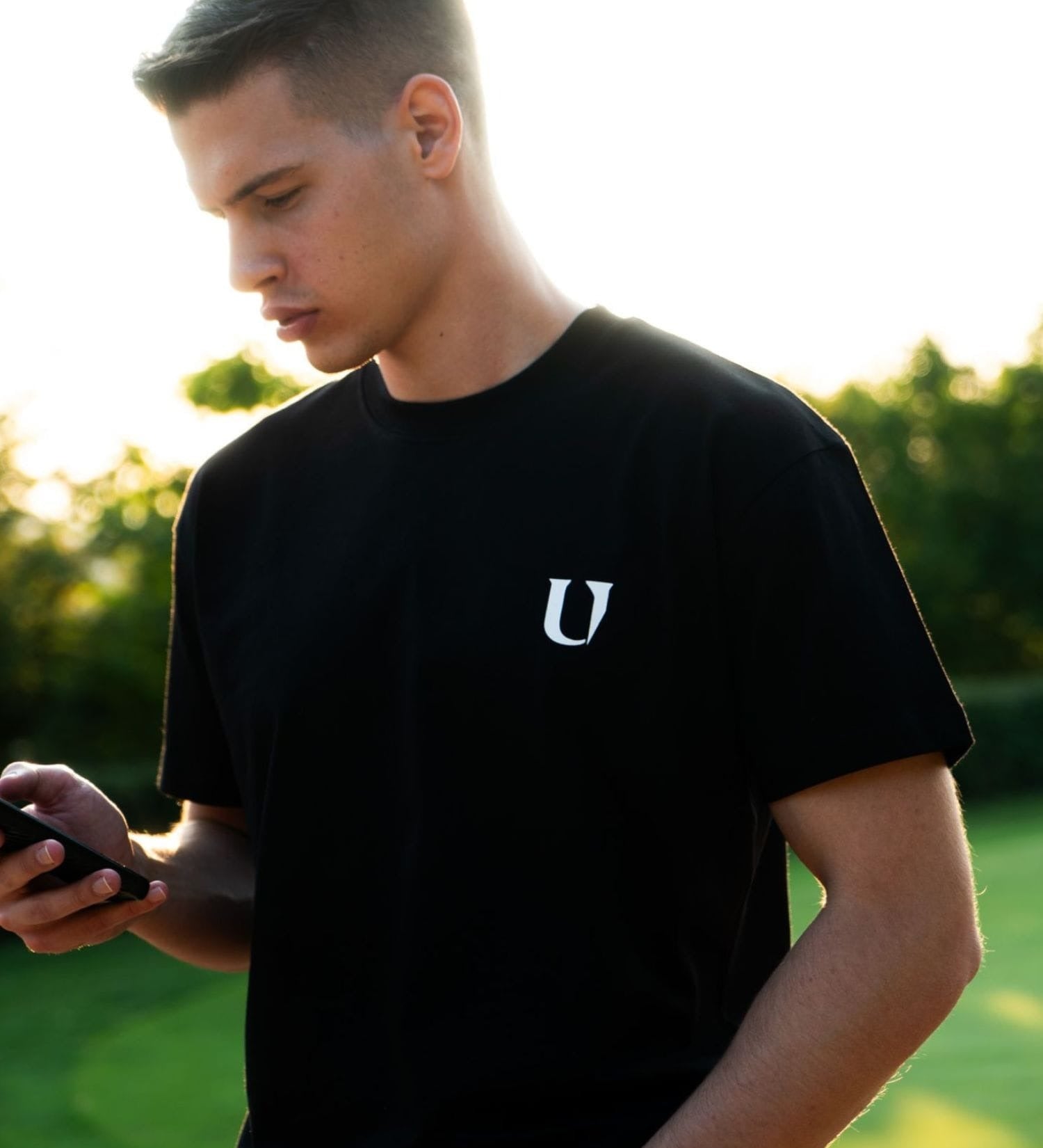 UNFAZED CLUB TEE – DROP 001 / Black